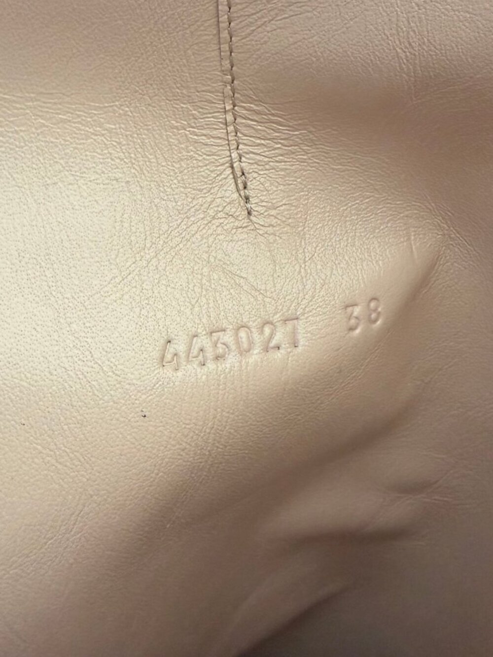 GUCCI ANGEL PLATFORM LEATHER KNEE HIGH BOOTS NEW - Picture 12 of 13